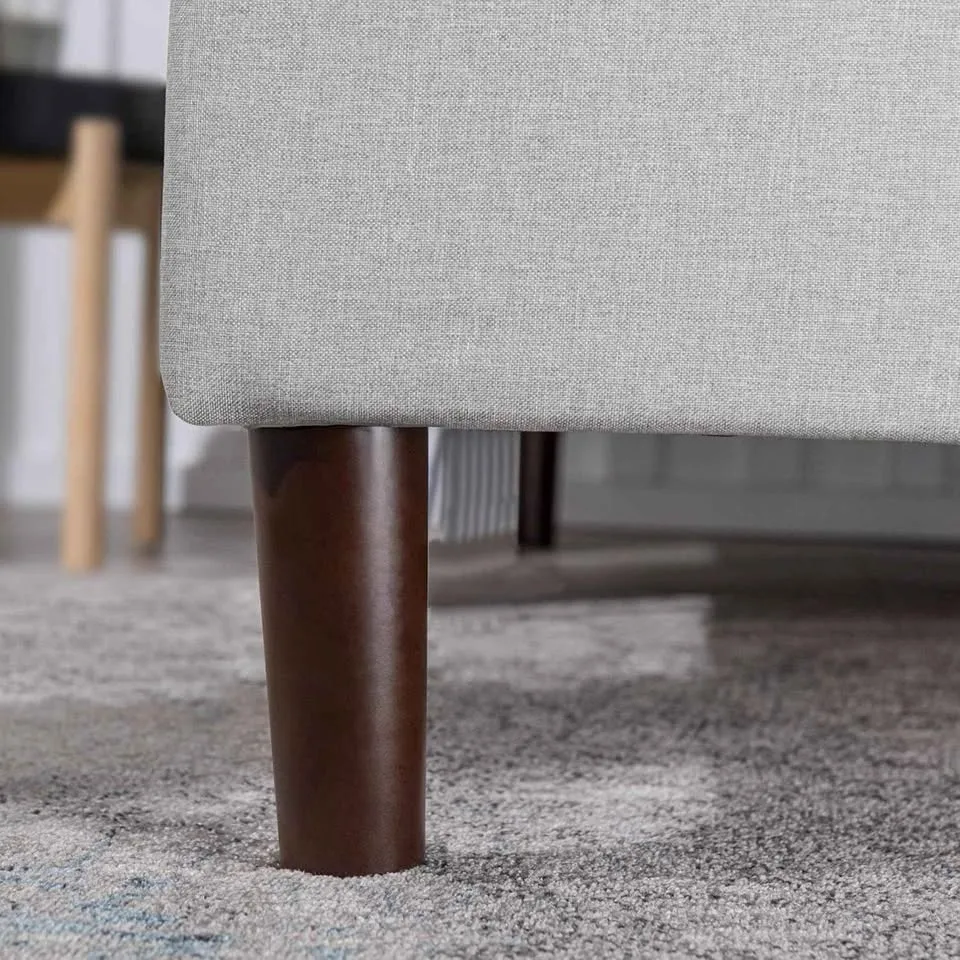 Zinus King Upholstered Diamond Stitched Bed Frame NEW image indicator(6)