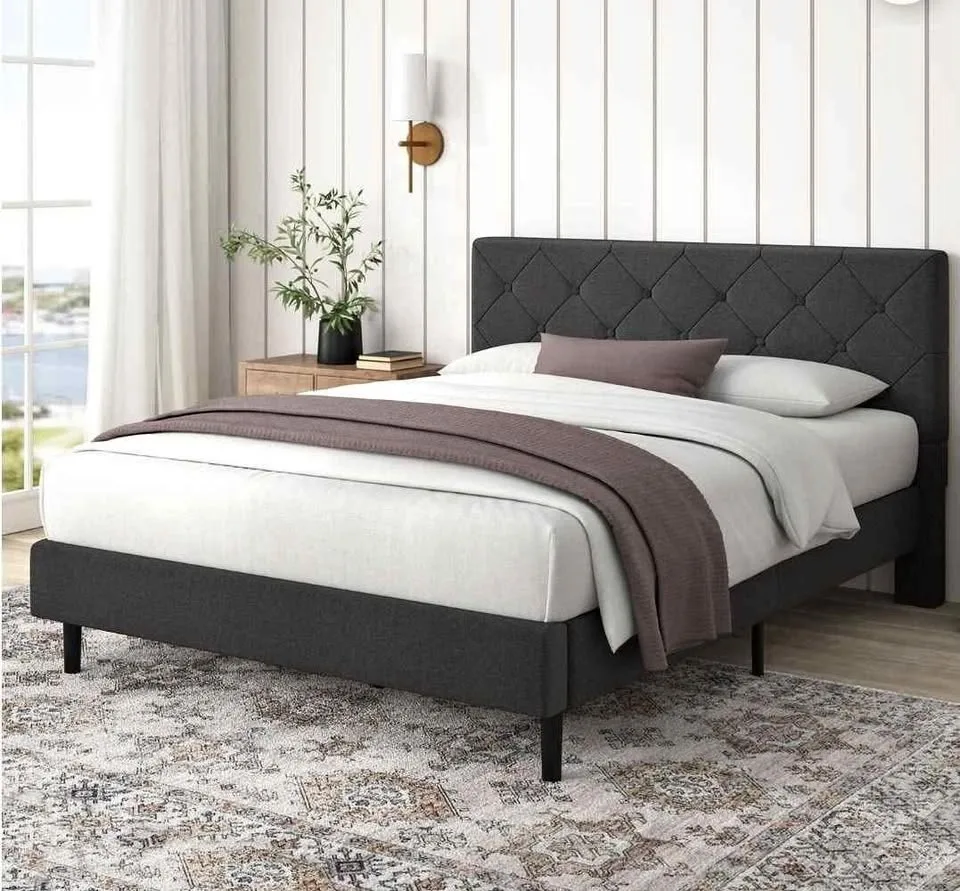 Zinus King Bed Frame w/ Headboard BRAND NEW