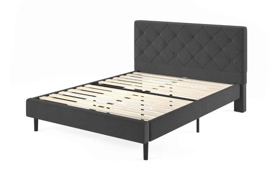 Zinus King Bed Frame w/ Headboard BRAND NEW image indicator(2)