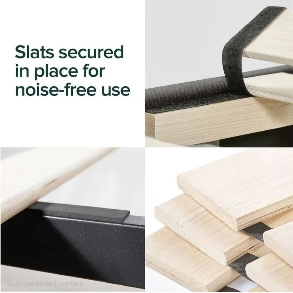 Zinus King Bed Frame w/ Headboard BRAND NEW image indicator(7)