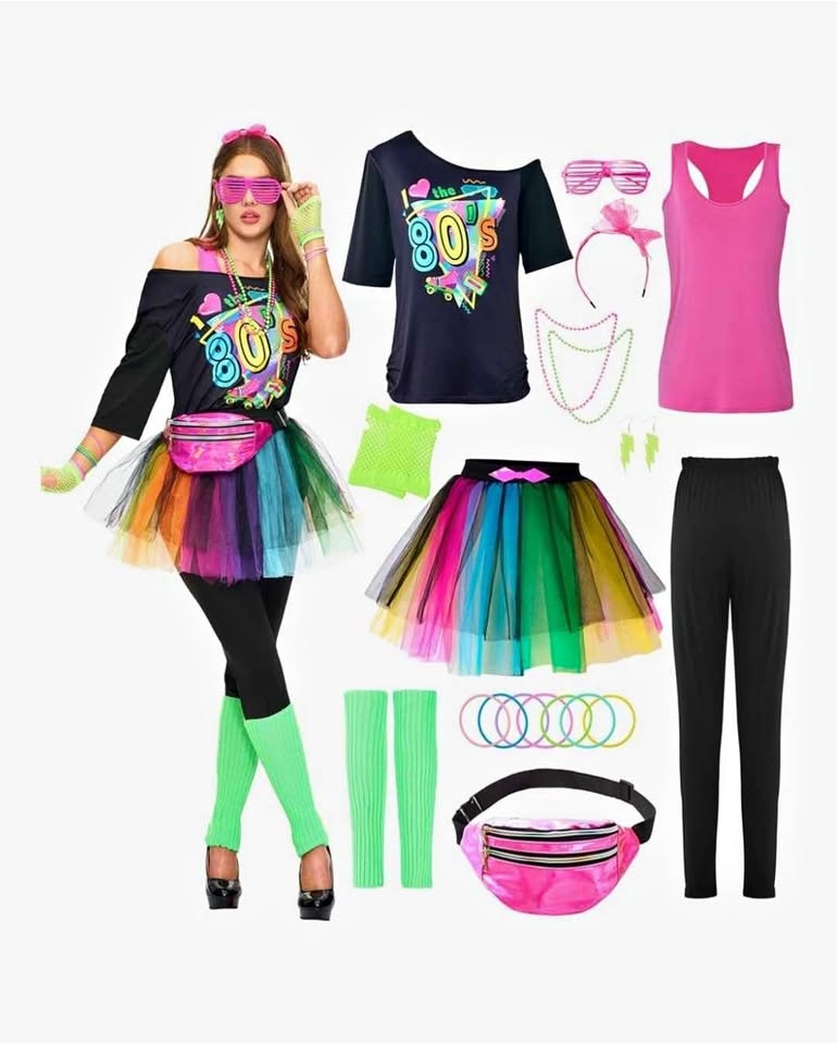 80s Costume Outfit for Women