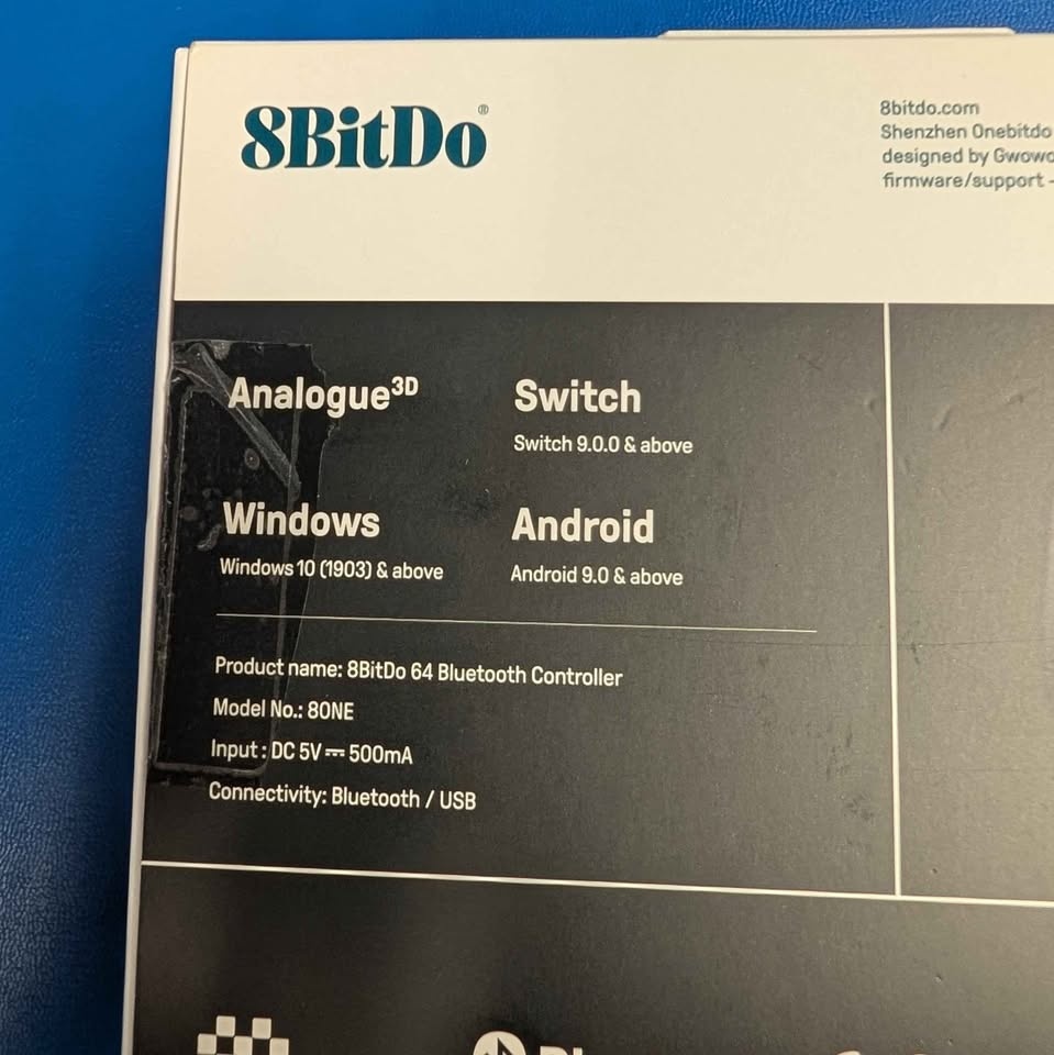 8bitdo "64" Bluetooth controller - BRAND NEW! - photo 4