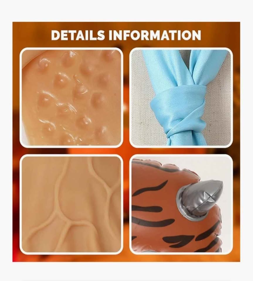 Fred Flintstone-style adult caveman costume set. - photo 3