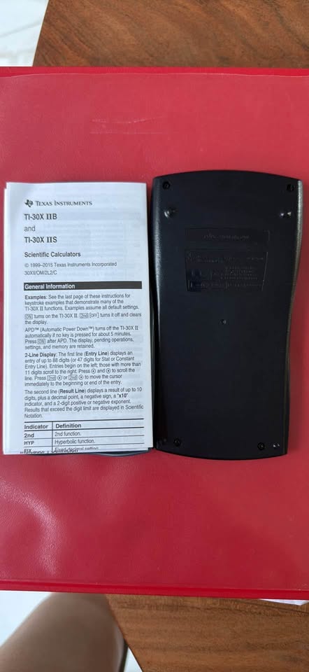 Texas Instruments TI-30XIIS - photo 2