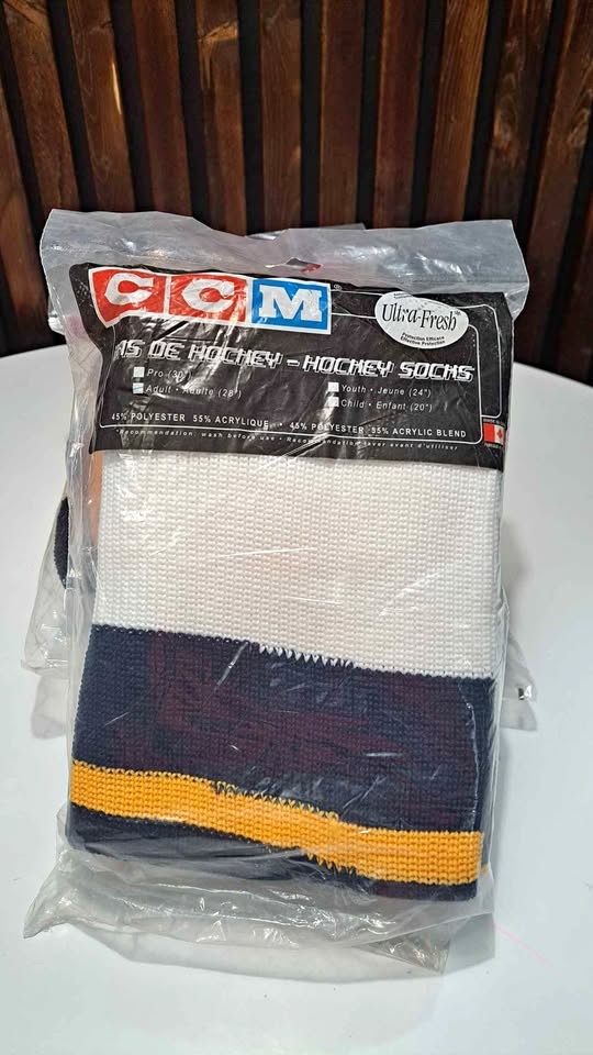 28" Adult Poly Knit Ice Hockey Socks