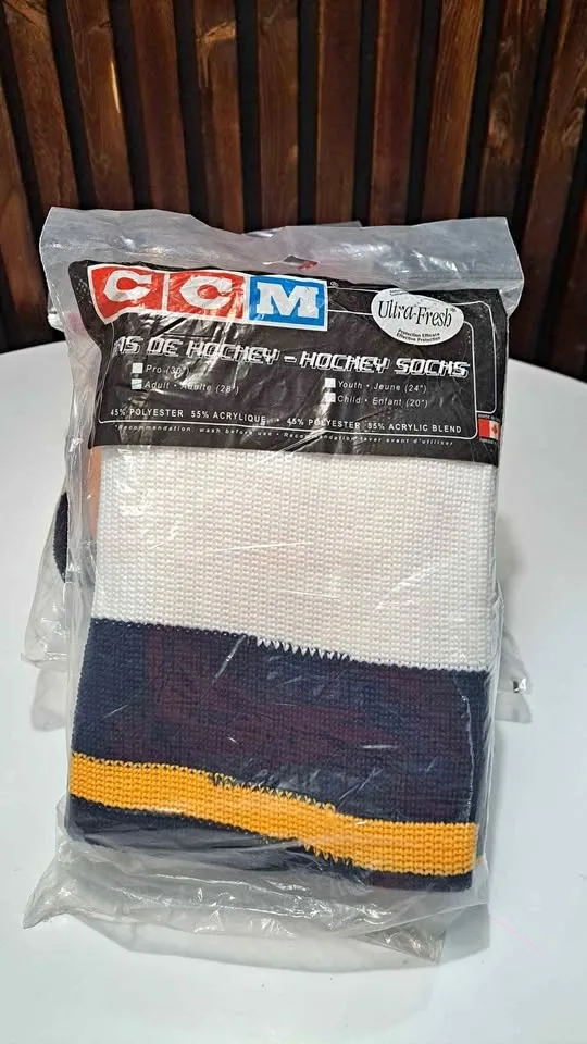 28" Adult Poly Knit Ice Hockey Socks