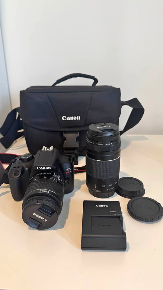 Canon EOS Rebel T6 - DSLR Camera