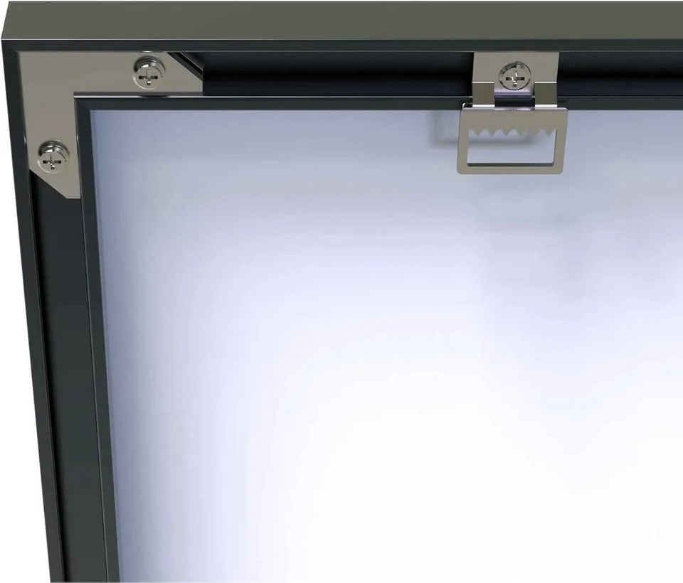 WONSTART 60 x 36 Inch Black Alumimum Frame Rectangle Mirror for image indicator(4)