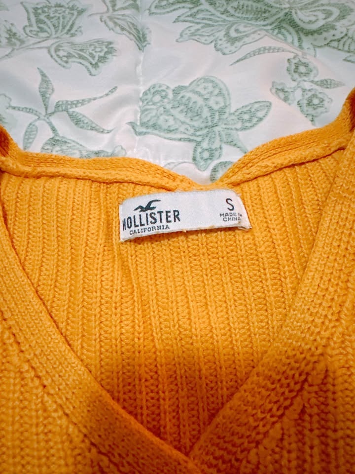 Yellow Crop top and Sweater (Hollister/A&F) - photo 5