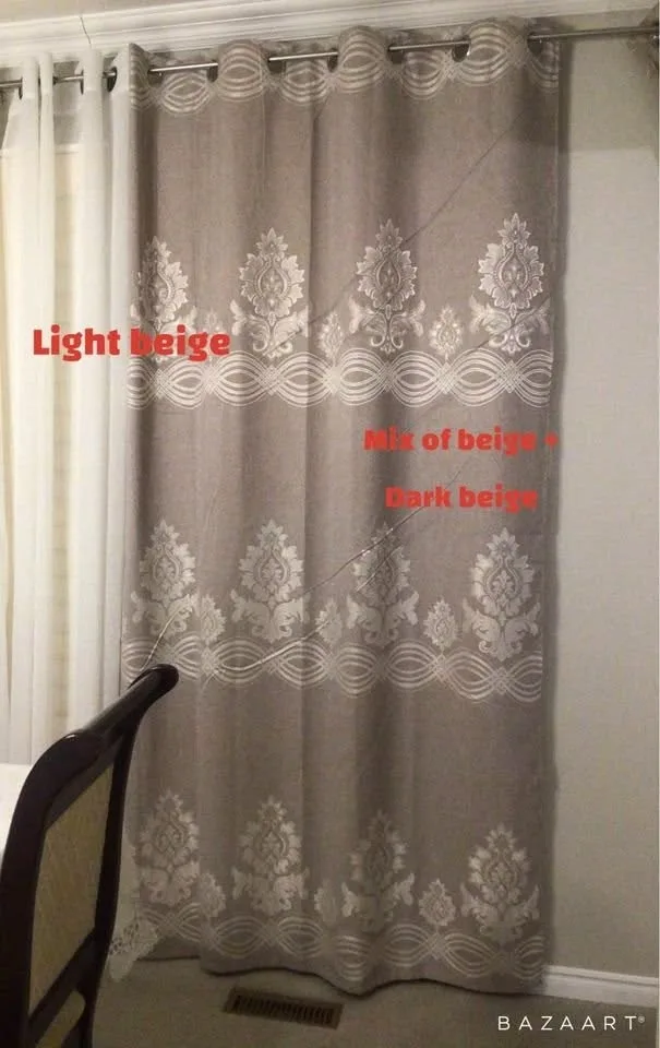 New Curtain Black out Panel size 54 x 90 inches image indicator(2)