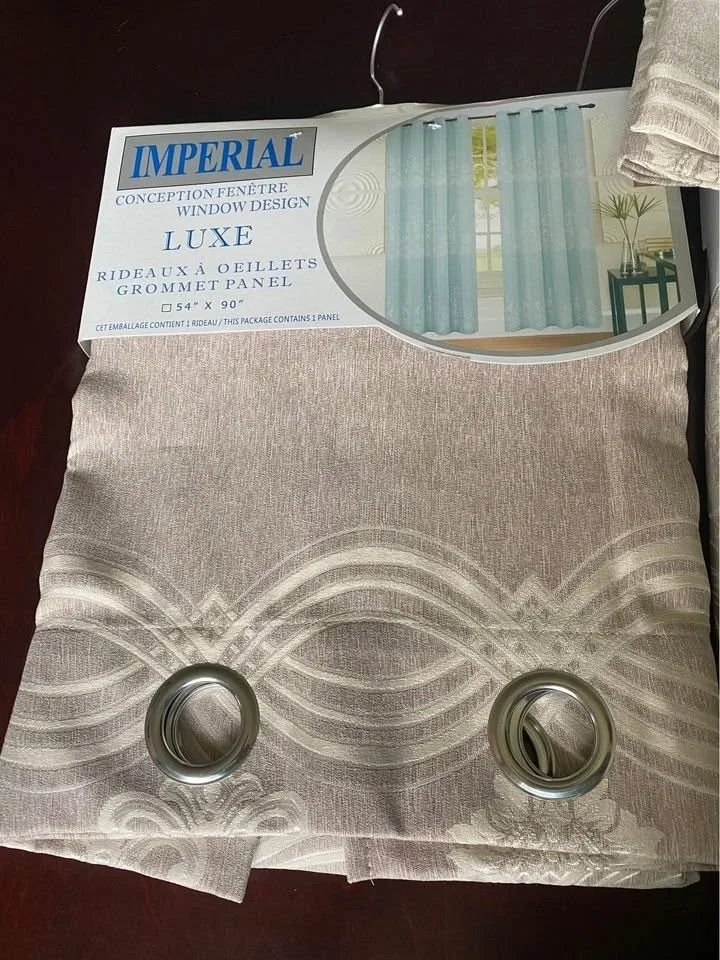 New Curtain Black out Panel size 54 x 90 inches image indicator(3)