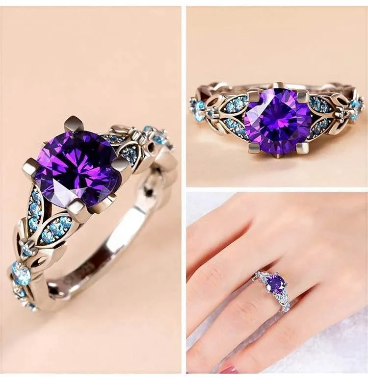 New 4.3 Carat Butterfly Ring Size 5.5