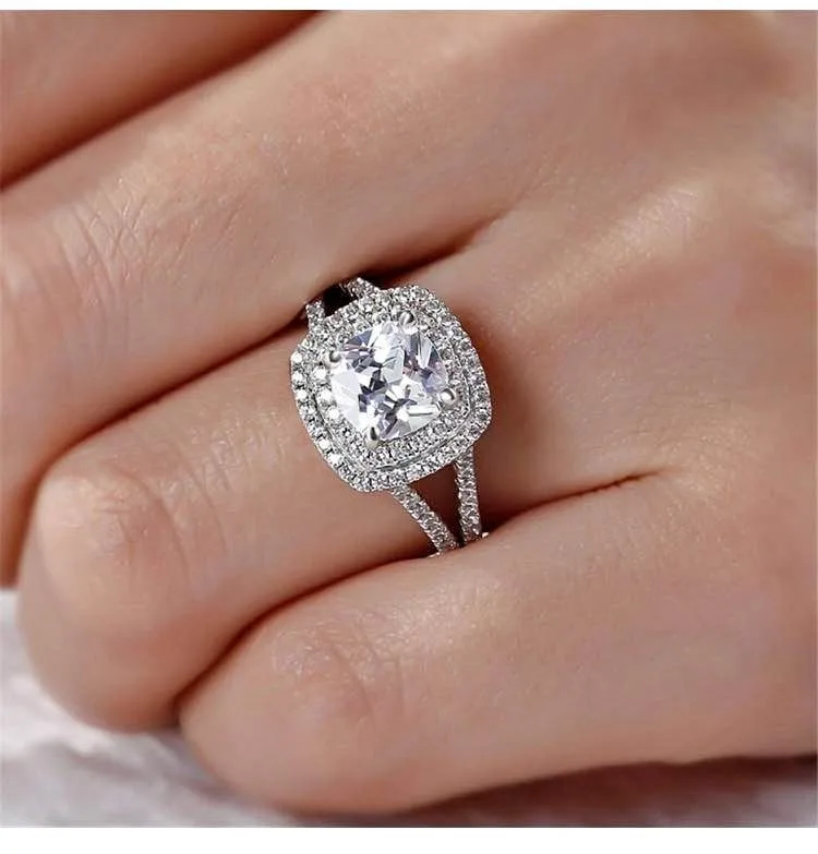 Women 925 Sterling Silver Ring, size 9.5