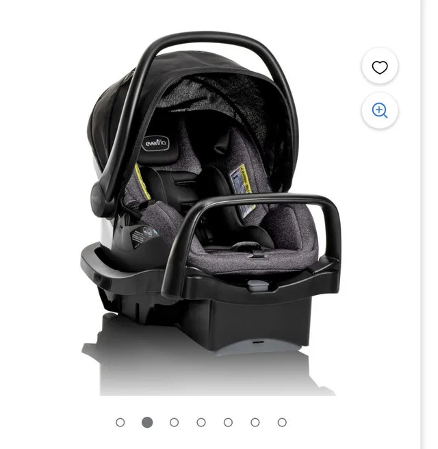 Evenflo LiteMax Infant Car Seat (0-5 Years), Travel System