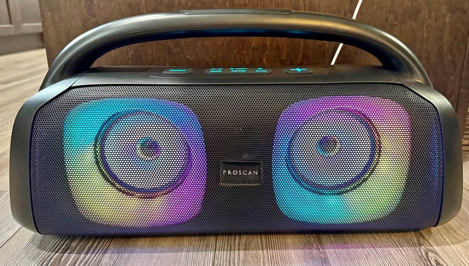 Portable Bluetooth Light-Up Speaker
