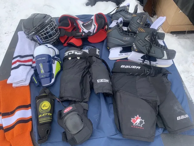 youth hocky gear