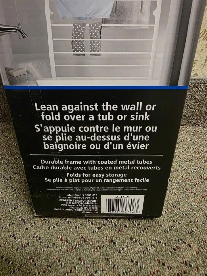 Folding drying rack image indicator(3)