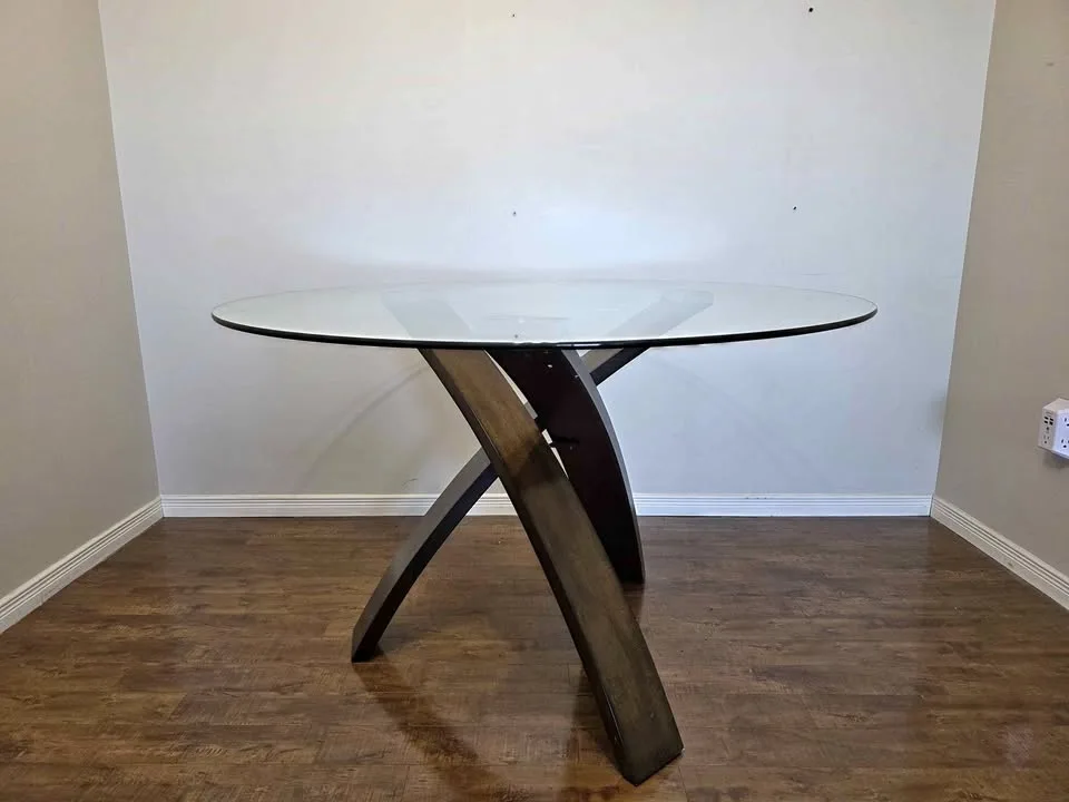 Glass Dining table