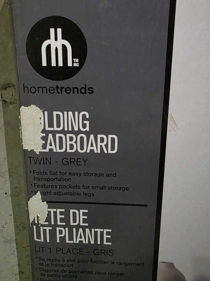 Home trends folding head board - photo 4