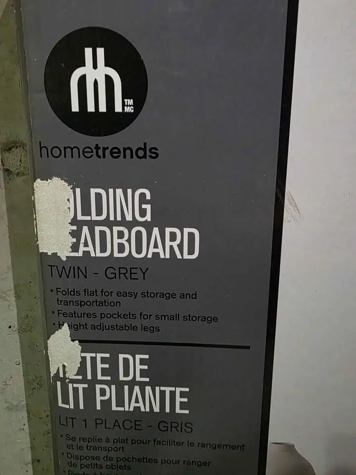 Home trends folding head board image indicator(4)