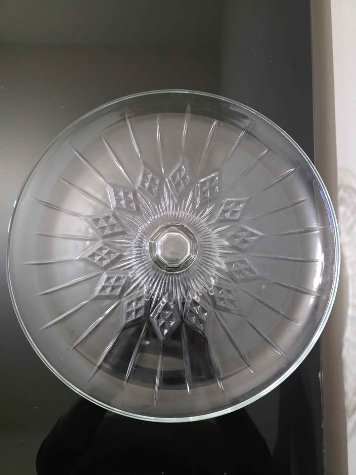 Glass cake stand - photo 3
