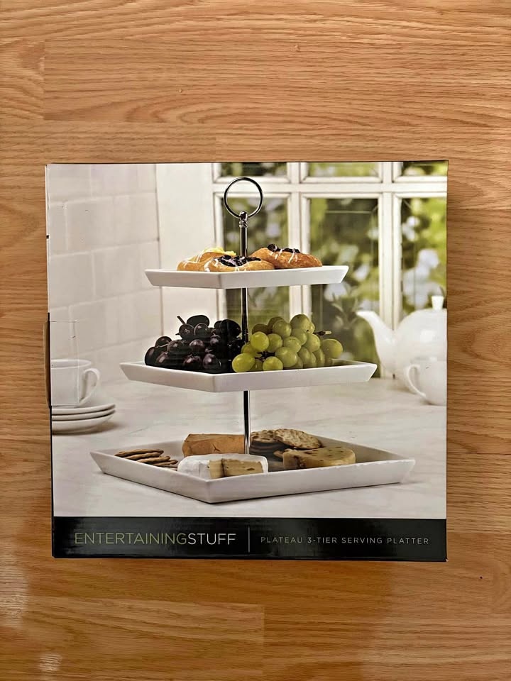Plateau 3-Tier Serving Platter