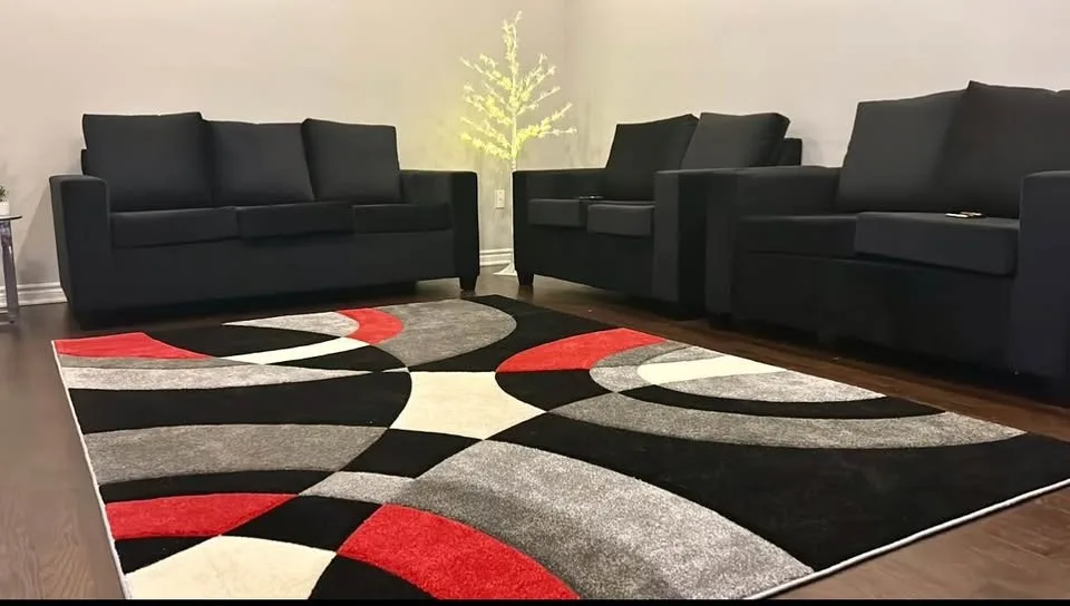 Modern 3-Piece Sofa Set – Great Condition image indicator(2)