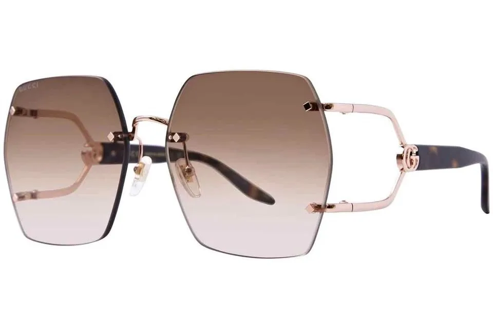 Gucci GG1562S 002 Rimless Sunglasses - Like New - $400