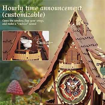 🕰️ ROKR Time Art Cuckoo Clock (LC901C) – Brand New, Sealed! - photo 4