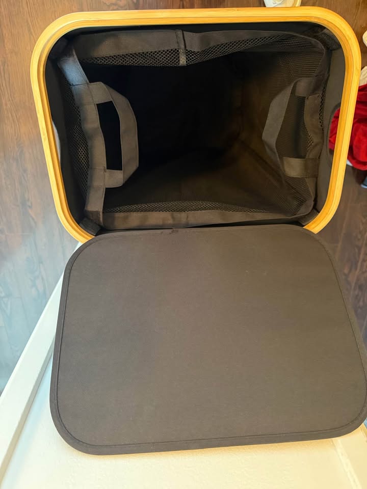 Laundry basket with lid - photo 2