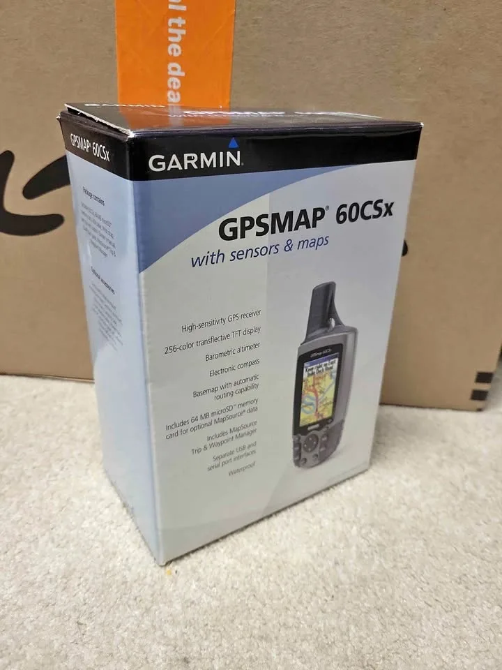 Garmin GPSMAP 60CSx – Like New, Complete in Box