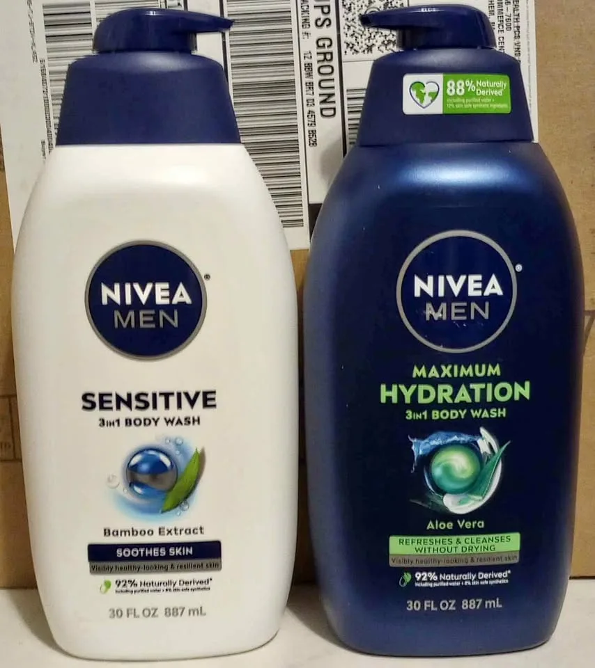 Nivea Men Body Wash 2-pack thumbnail