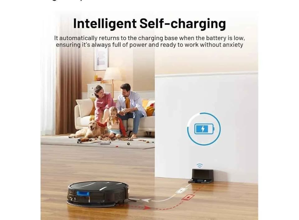 Robot Vacuum and Mop Combo, 4200Pa Powerful Robotic Vacuum - photo 3