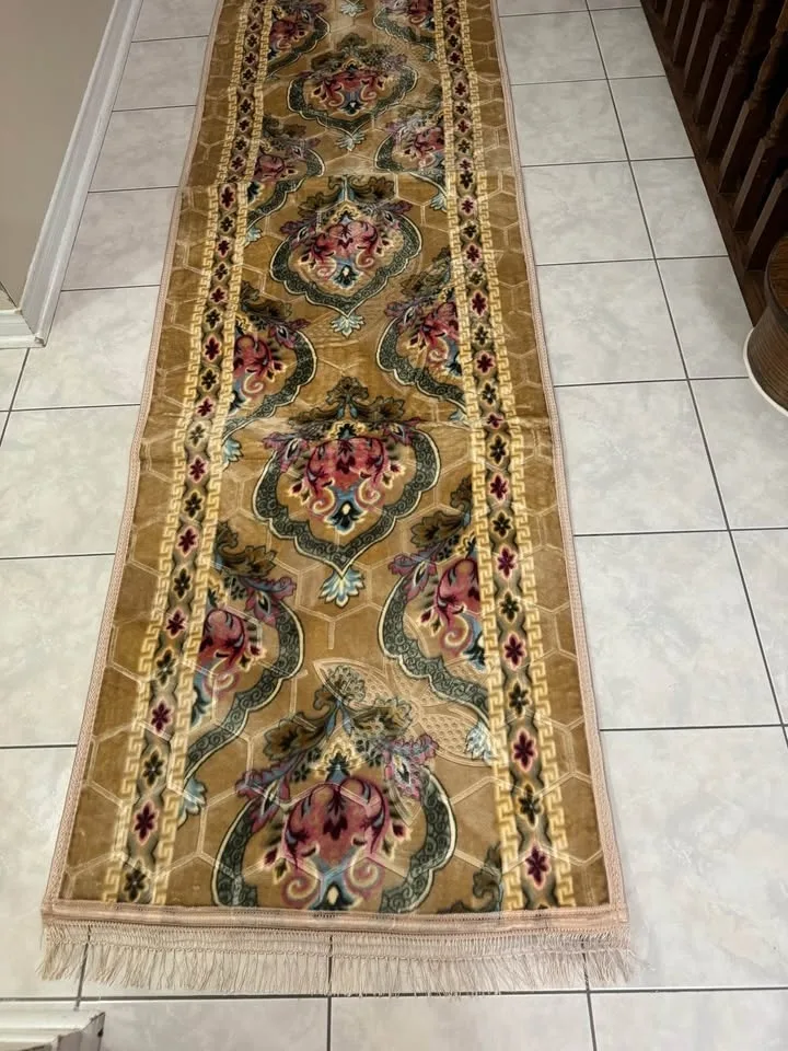 Hallway runner machine washable size image indicator(2)