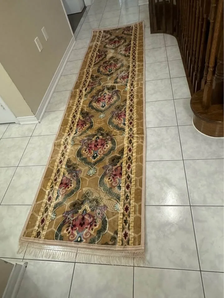 Hallway runner machine washable size image indicator(4)