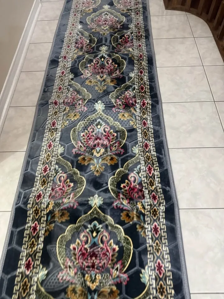 Hallway runner machine washable size image indicator(7)