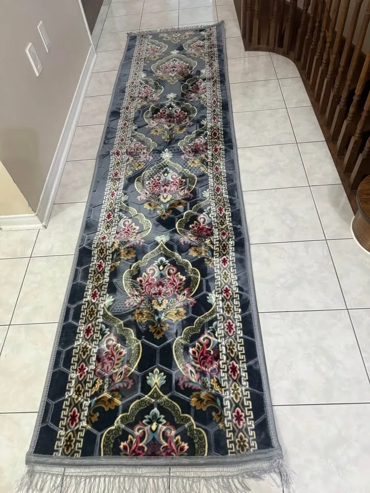 Hallway runner machine washable size image indicator(10)