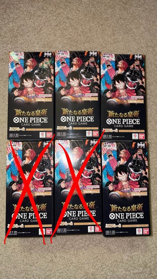 One Piece OP09 Japanese Booster Box