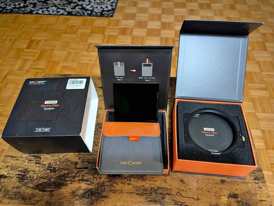 K&F Concept 100mm Square Filter System 4-in-1 Kit thumbnail