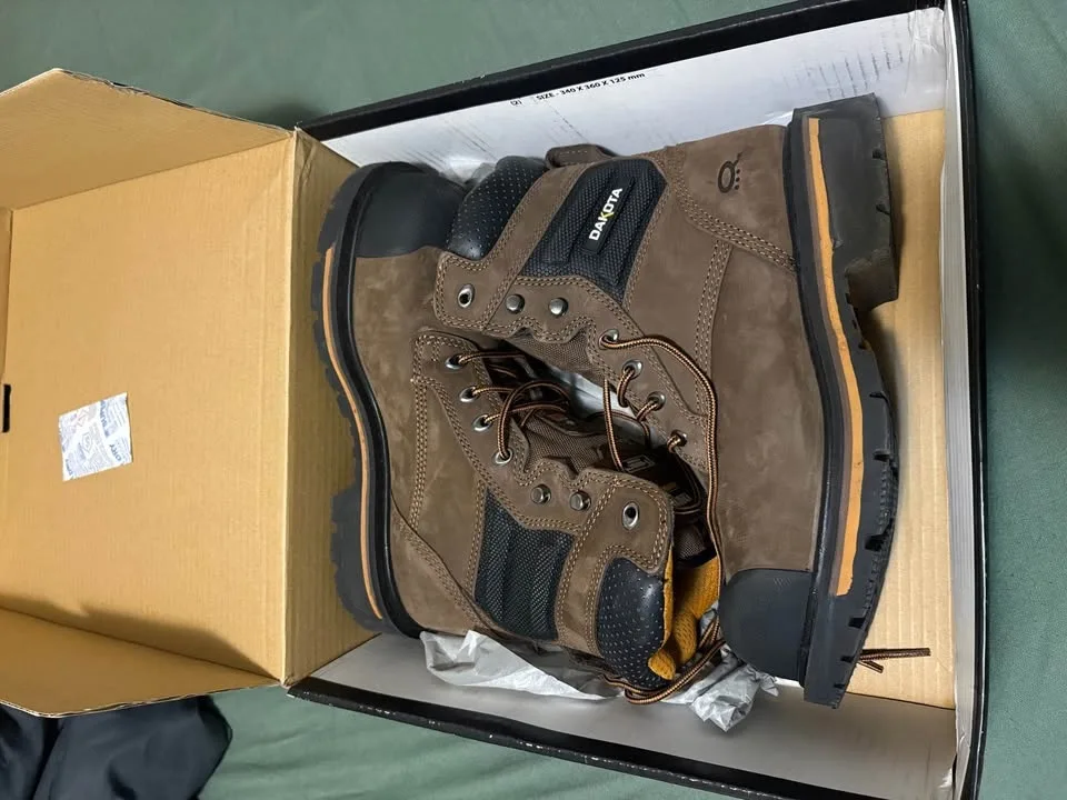 Dakota WorkPro Series brown work boots | Size 9 image indicator(2)
