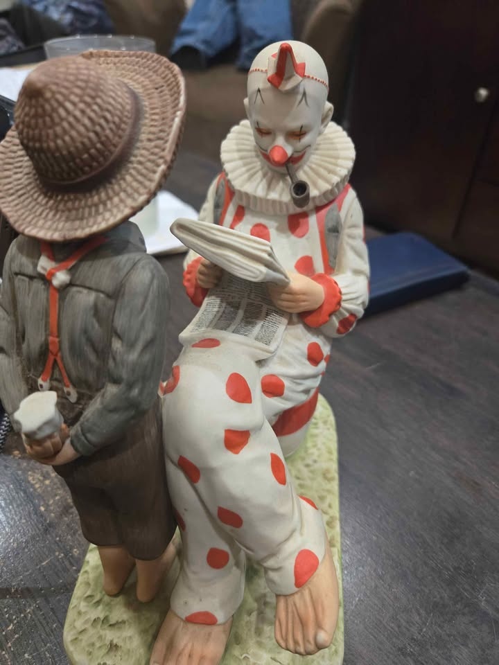 Norman Rockwell Clown Figurine - photo 2