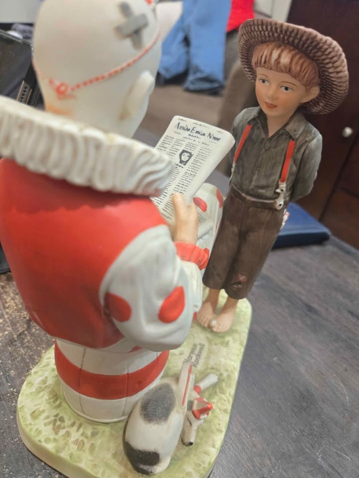 Norman Rockwell Clown Figurine - photo 3