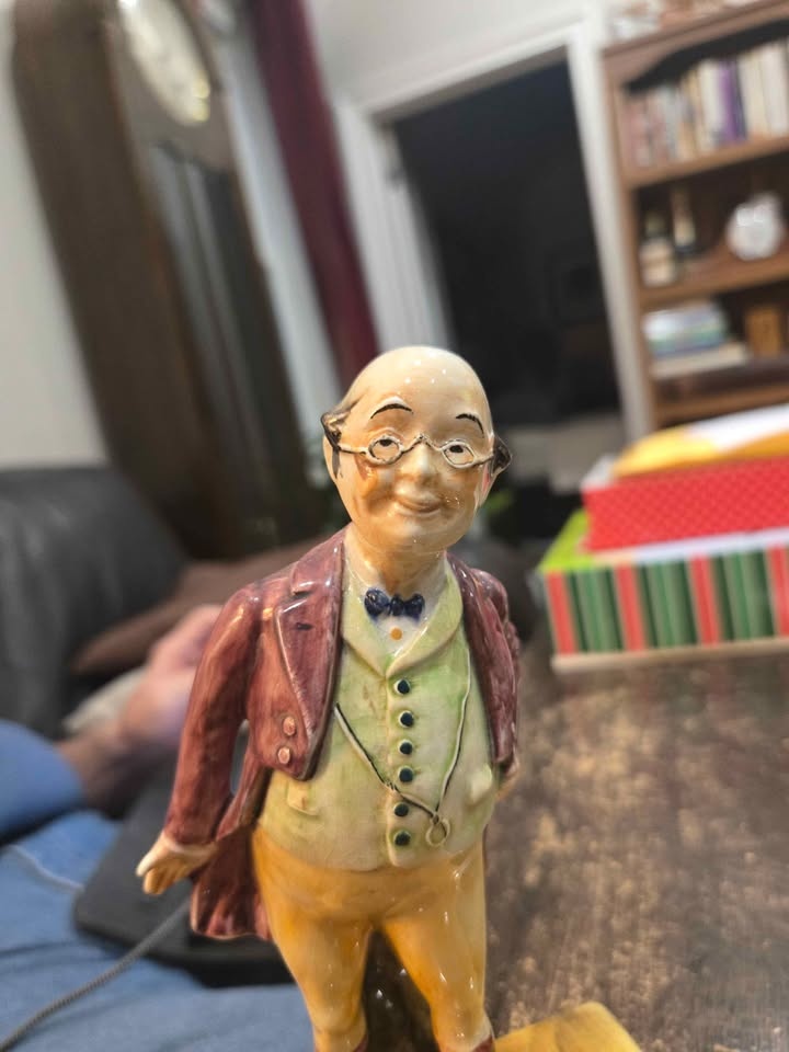 1930 Rare GRIMEWADES figurine Mr Pickwick - photo 2