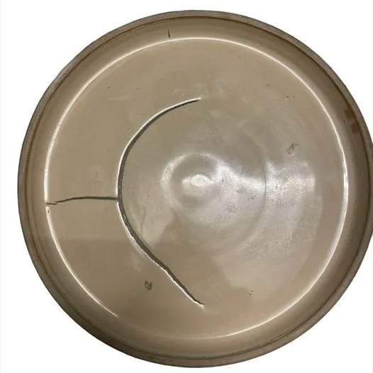 MCM Large 21" ceramic studio hand made art work image indicator(2)