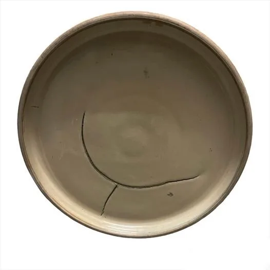 MCM Large 21" ceramic studio hand made art work image indicator(3)