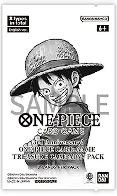 One Piece TCG - 3rd Anniversary Treasure Campaign Pack