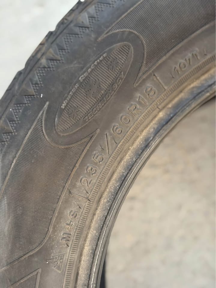 Goodyear 235/60R18 Winter Tire - photo 4