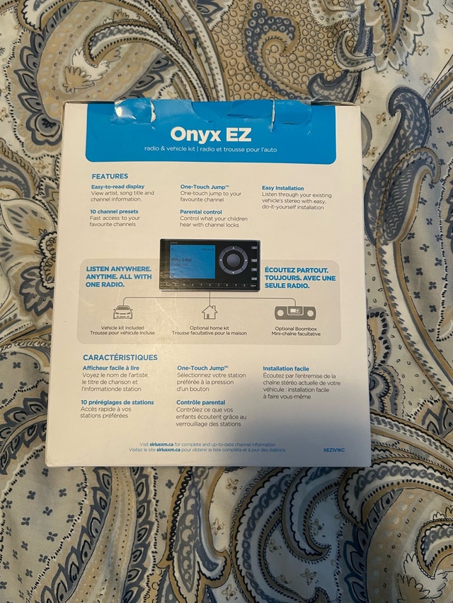 SiriusXM Onyx EZ-new in box - photo 2