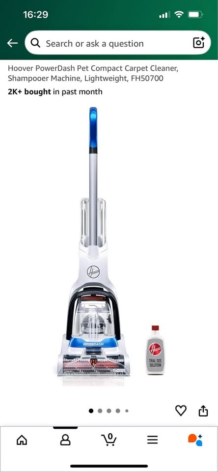 Hoover PowerDash Pet Compact Carpet Cleaner