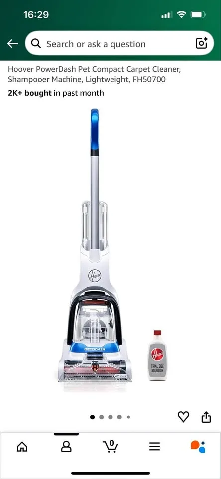 Hoover PowerDash Pet Compact Carpet Cleaner